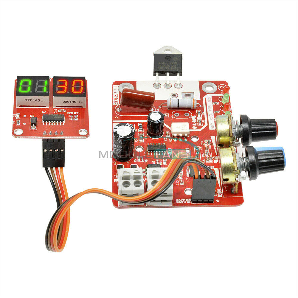 Digital 100A Spot Welder Machine Controller Time Current Control Board