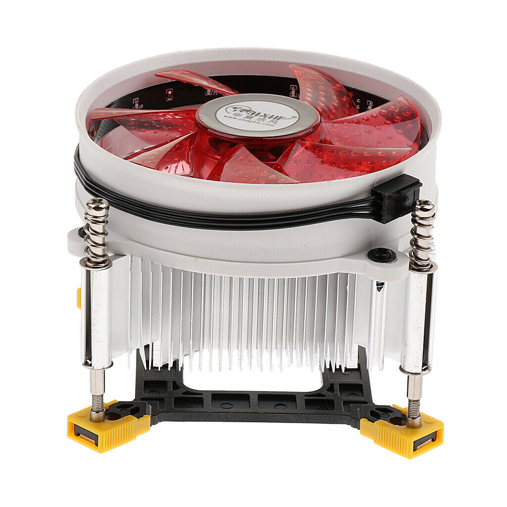 Computer CPU Cooler Copper Heatsink 92*92*25mm Fan Radiator for LGA-1366 CPU