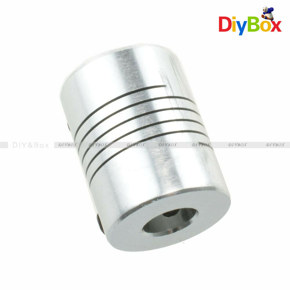 6.35 x 8mm CNC Motor Jaw Shaft Coupler 6.35mm To 8mm Flexible Coupling Gadgets
