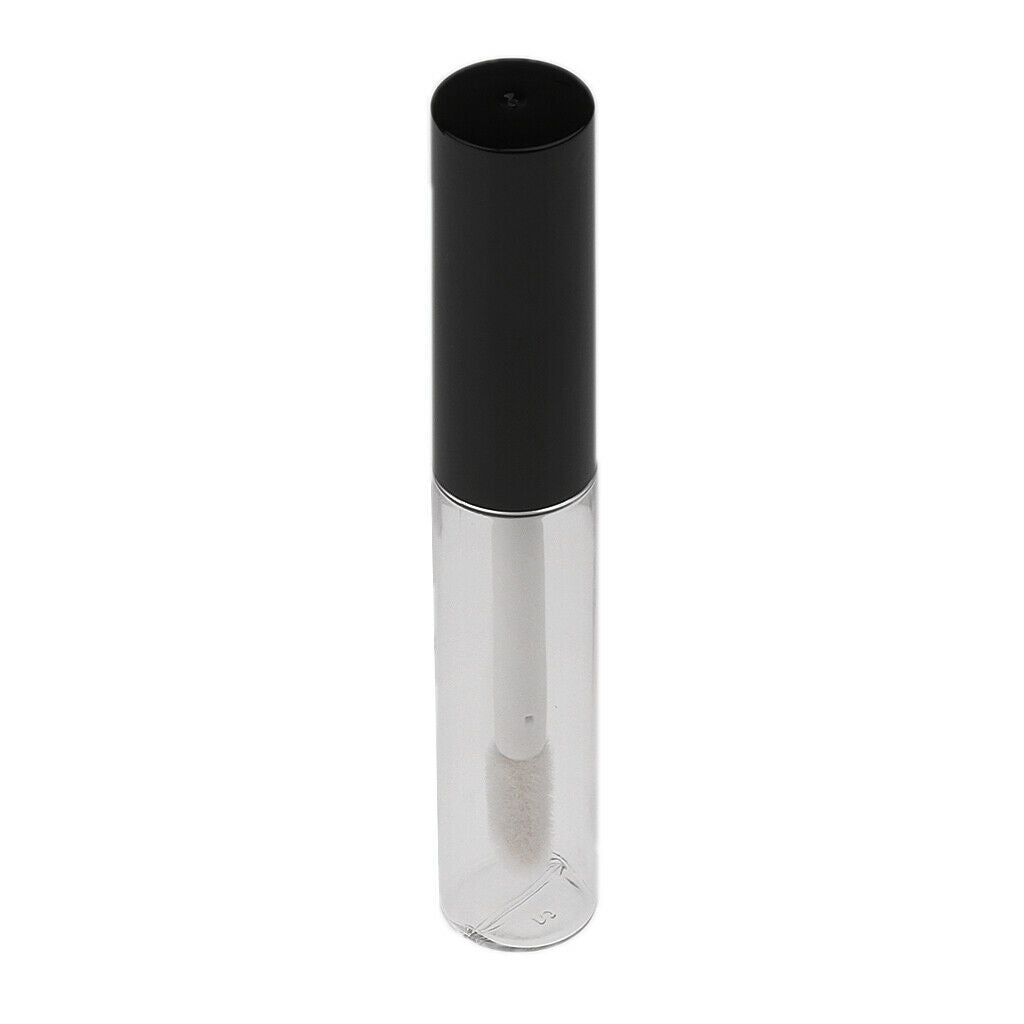 4Piece 4ml Clear Travel Empty Lipstick Lip Oil Vails Lip Gloss Tubes Bottles