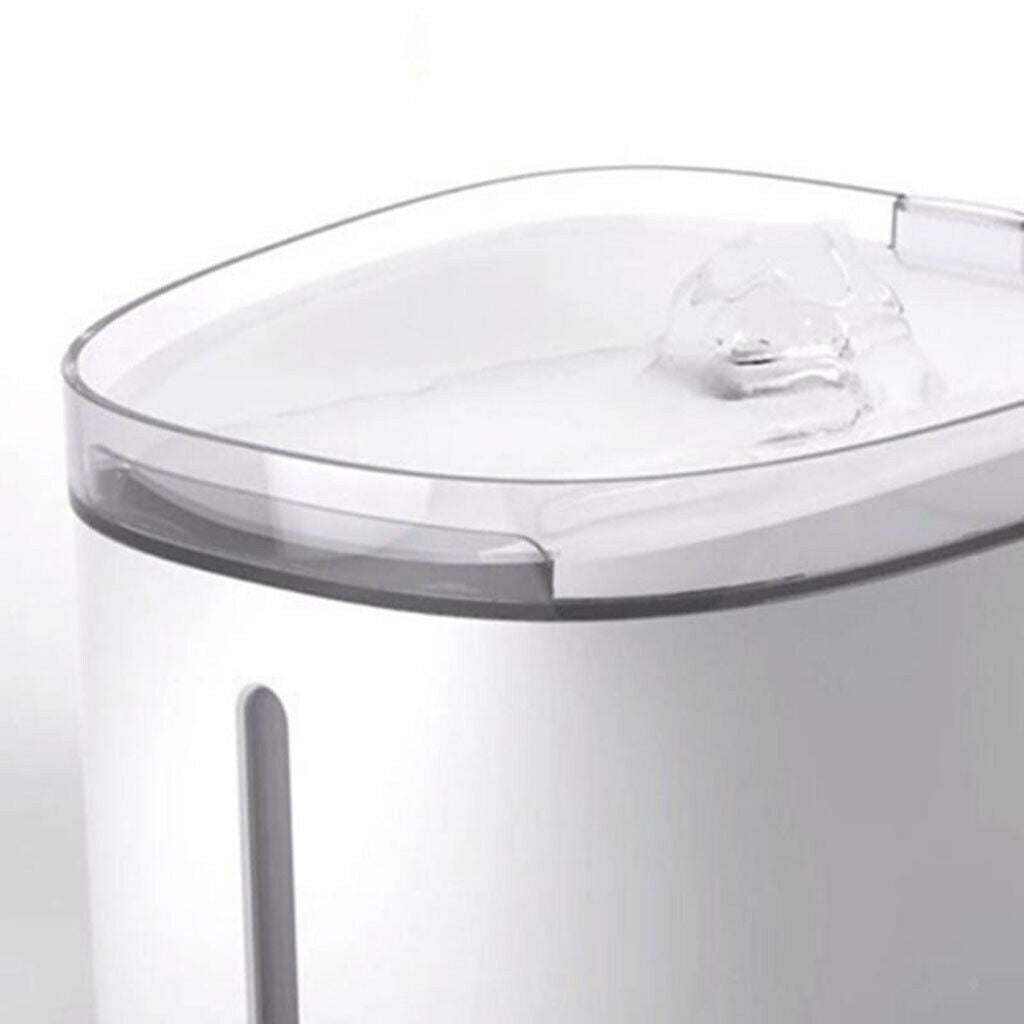 1.9L Automatic Cat Dog Water Drinking Fountain Dispenser Cats Bowl Drink