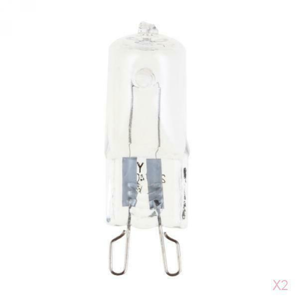 20x G9 40W 220V-240V Warm White Frosted Halogen Bulb Light Lamp 2800-3000K Globe