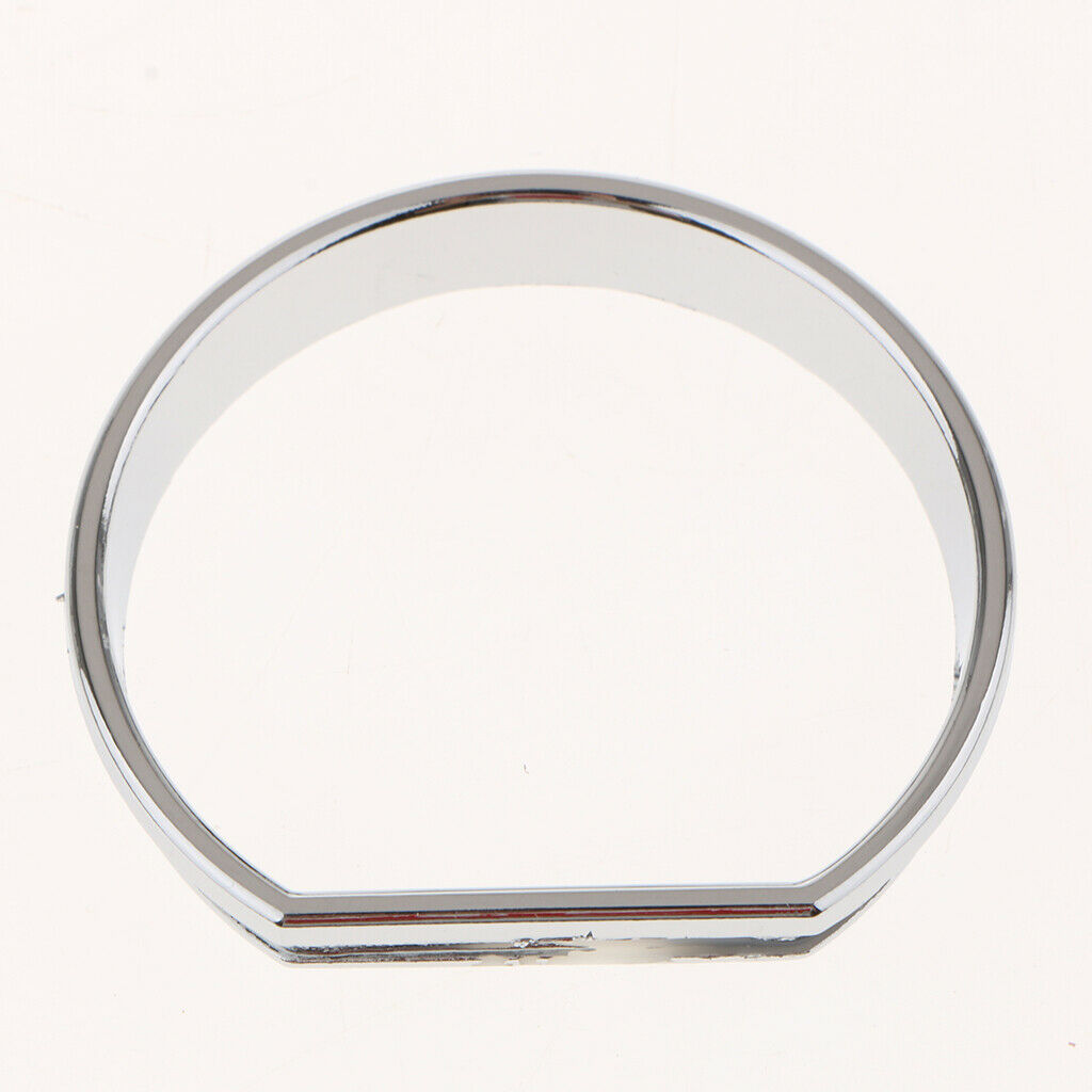 Chrome Gauge Dash Dial Rings Bezel Trim Speedometer AC Tech For BMW E46 M3 00-06