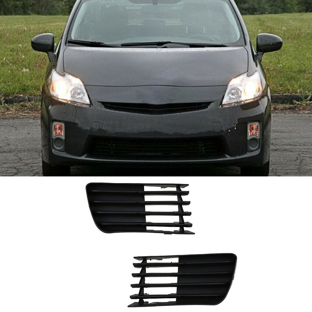 1 Pair Front Bumper Grille Grills Cover Fit for Prius NHW20 Car Accessories