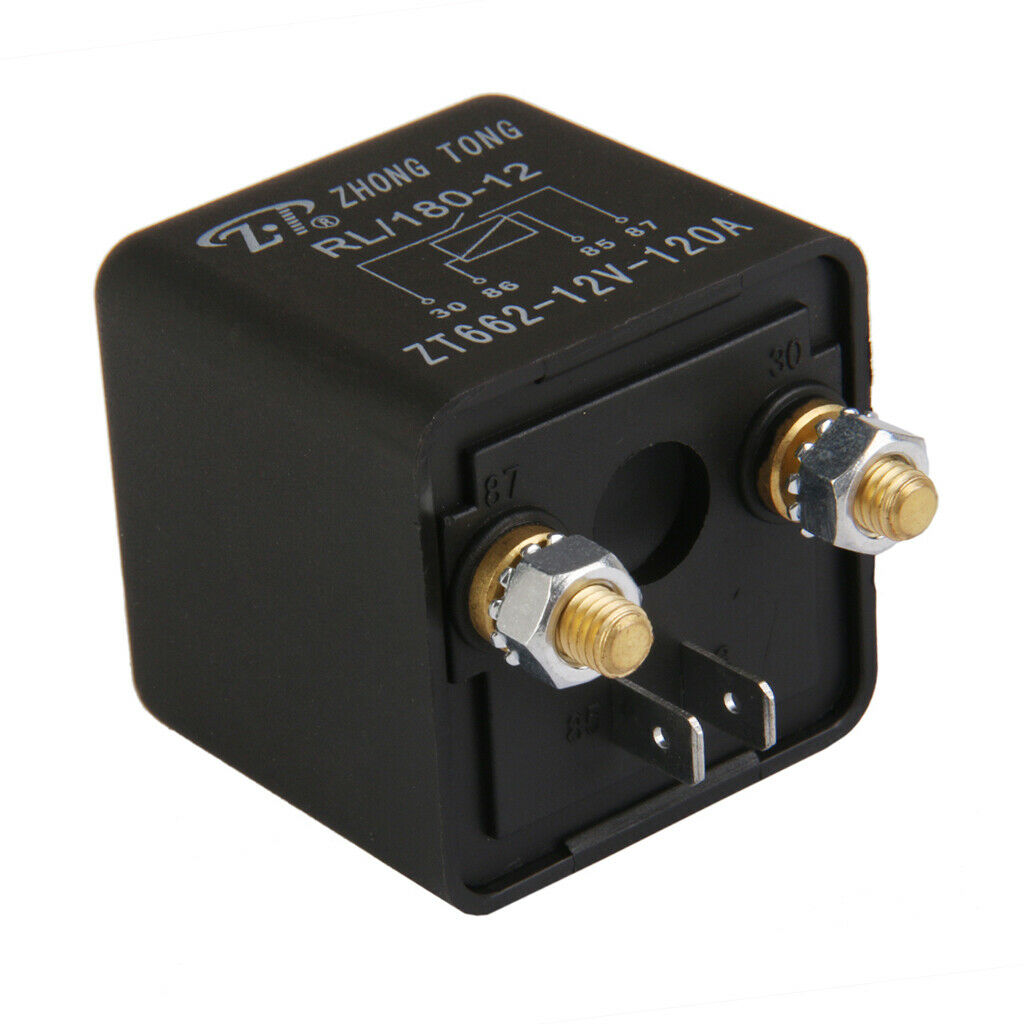 Automobile Truck Car Automotive DC 12v 120a Relay Relays SPST 120 Amp 4 Pins 4p
