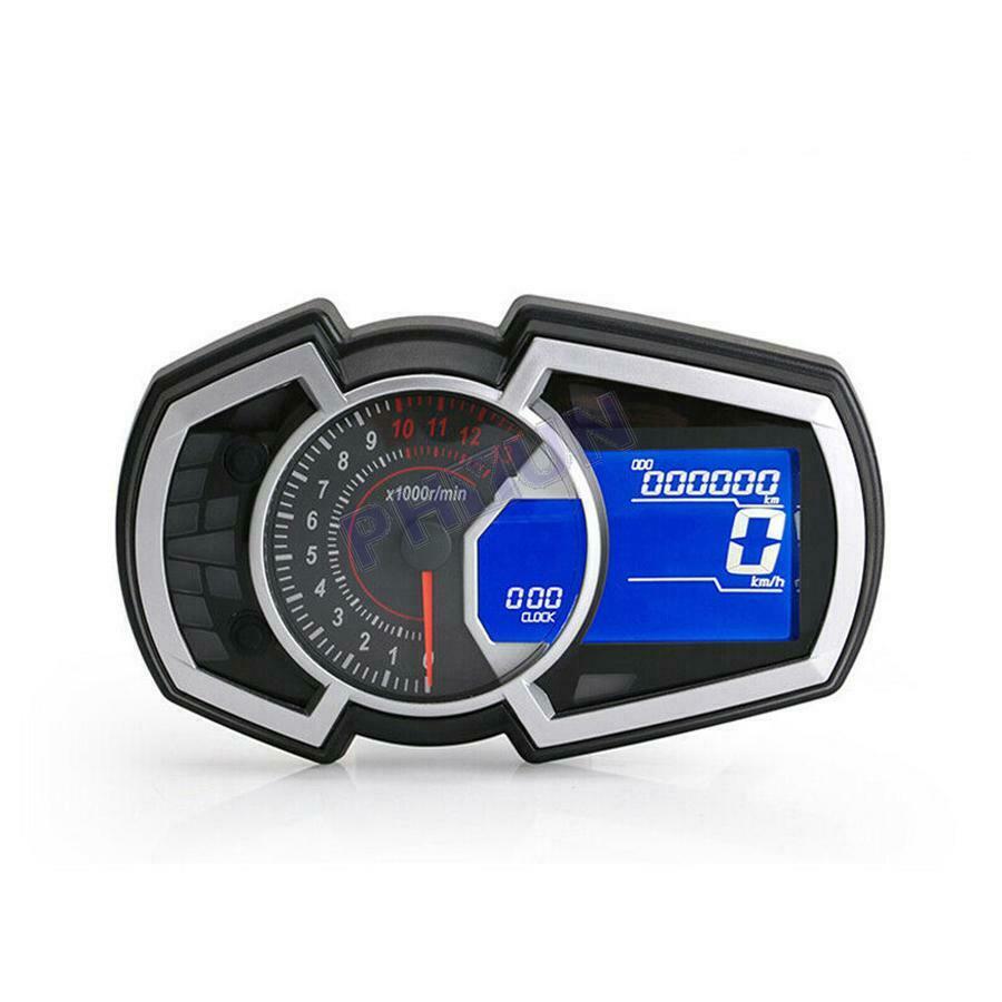 Motorcycle Scooter Moped Multifunctional Meter Speedometer Odometer Fuel Gauge