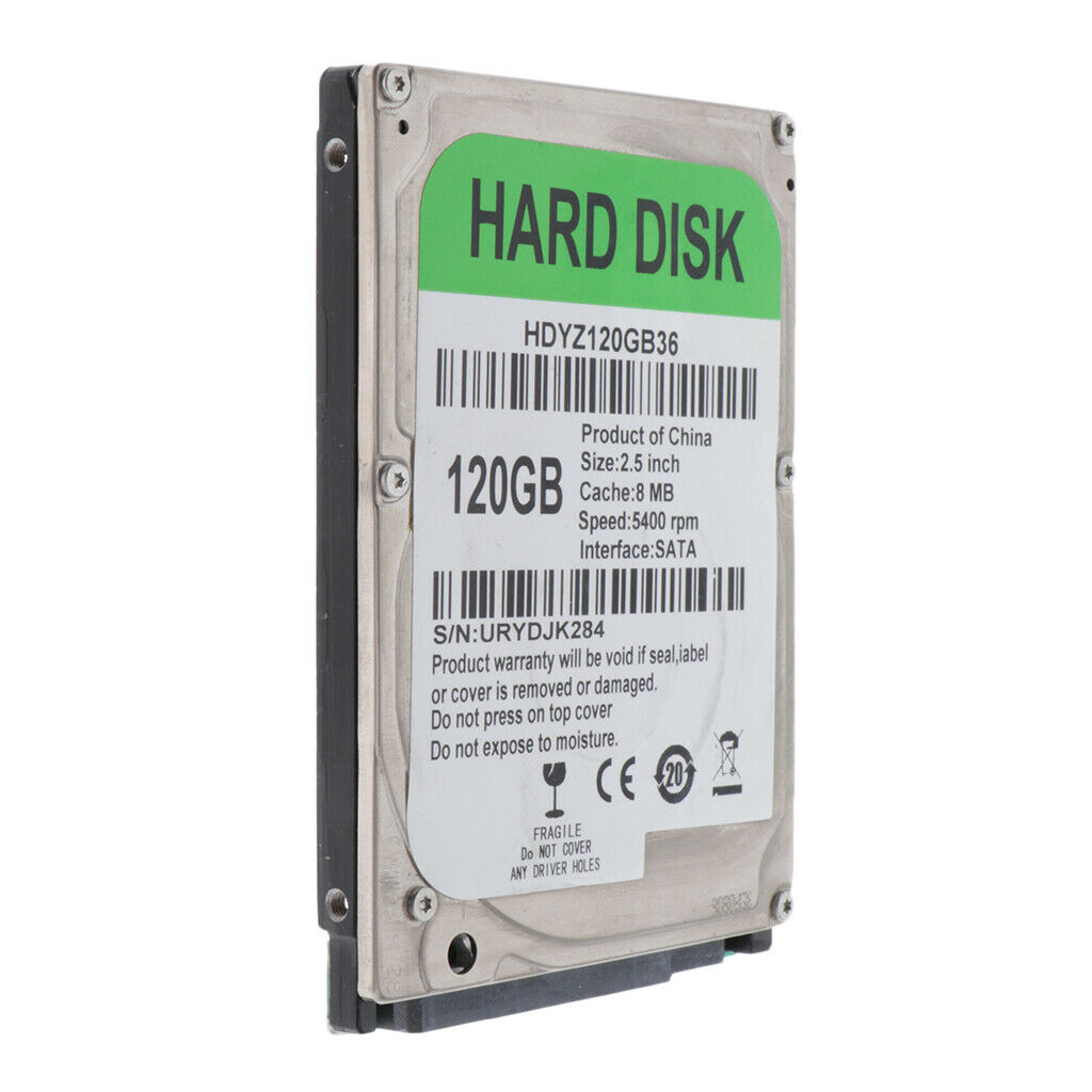 Set of 2 2.5 inch SATA HDD Laptop Internal Hard Drive Disk 160GB 8M Cache