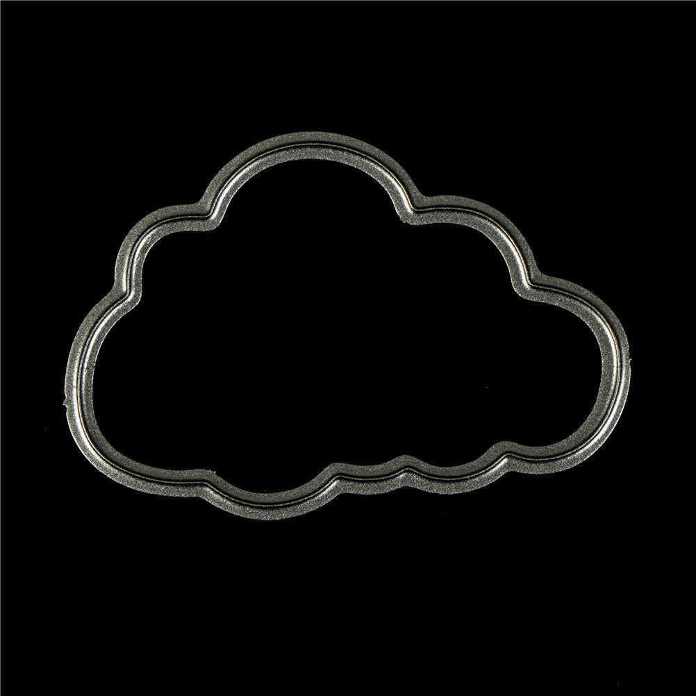 3pcs flaky clouds metal cutting dies stencil scrapbook album embossing cra.l8