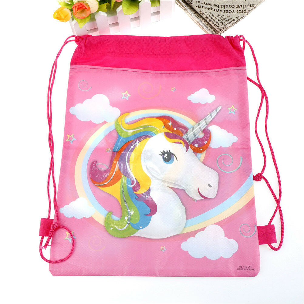 Unicorn Storage Bag For Unicorn Kid Birthday Party Wedding Graduation Decor BDAU