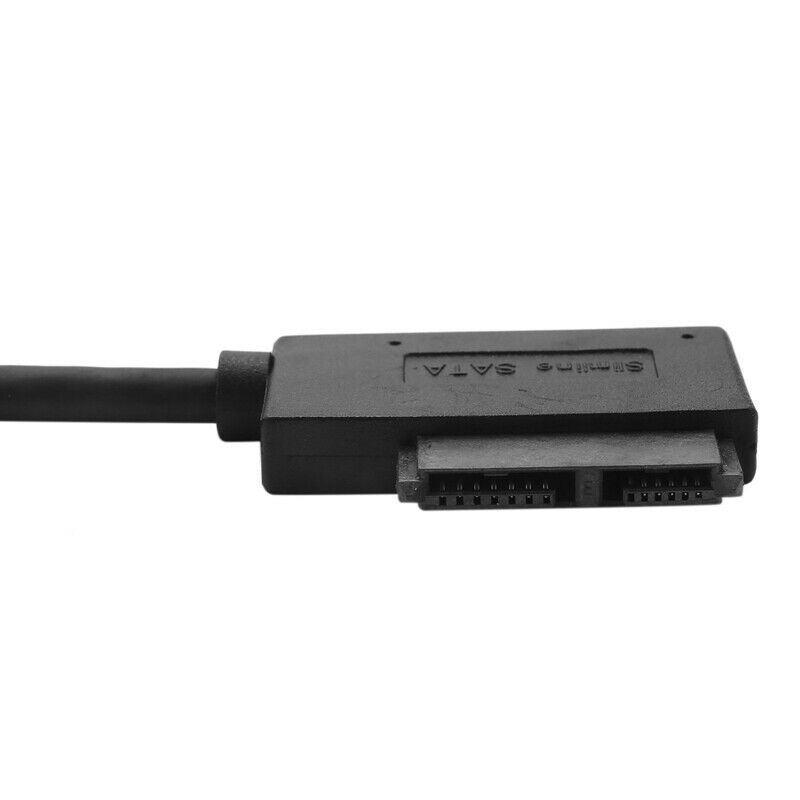 USB 3.0 to 7+6 13Pin Slimline SATA Laptop CD/DVD ROM Optical Drive Adapter CabS1
