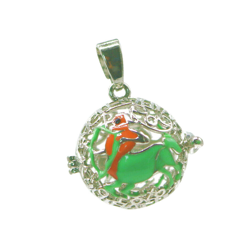 Constellation Pendant Ball Shape Hollow Locket Jewelry DIY Supplies Type 6