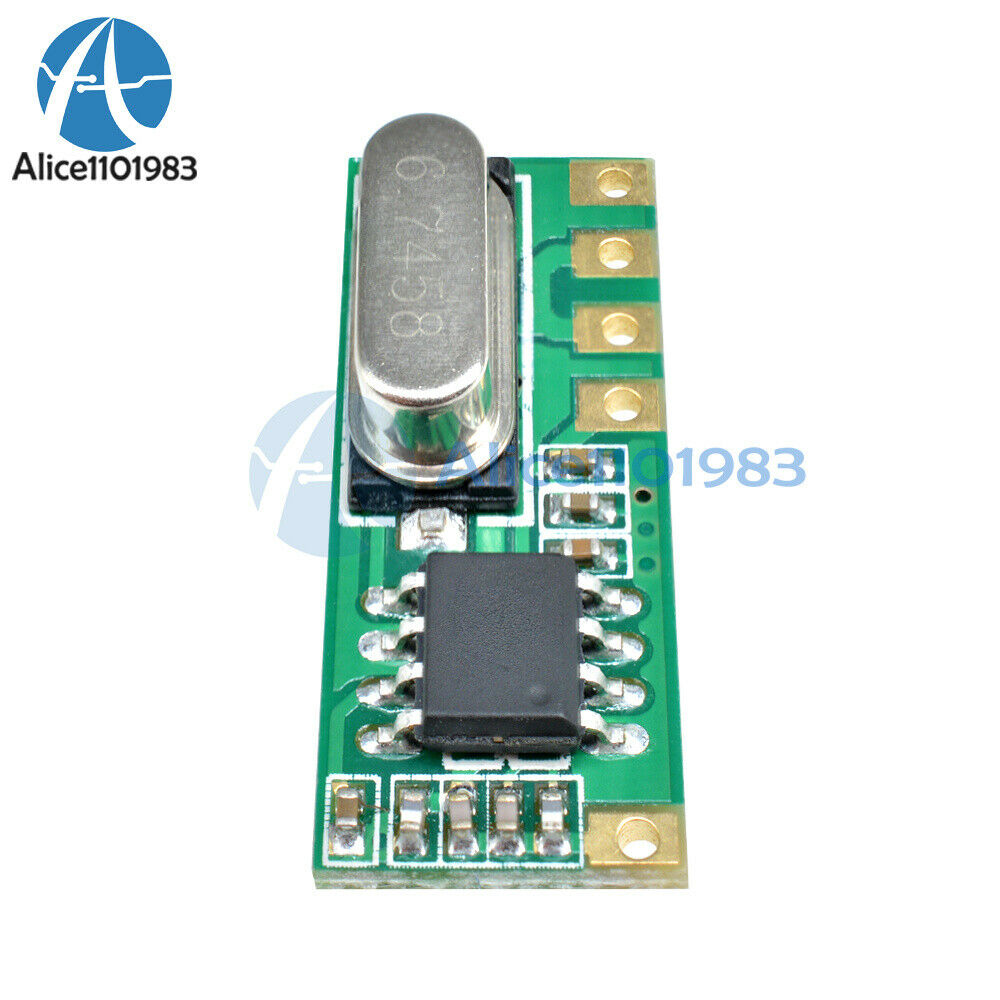 LR45B 433MHz ASK Superheterodyne Wireless Receiver Module 200m Distance 4.5-5.5V