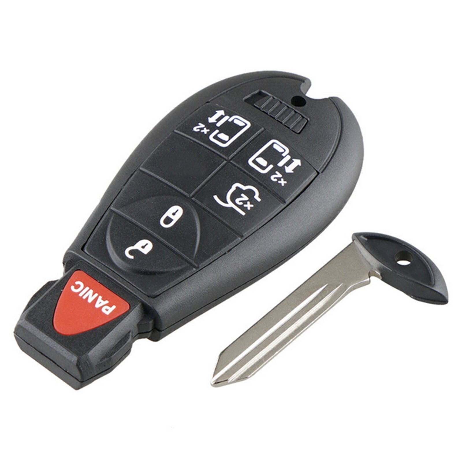 2 Keyless Entry Remote Start Key Fob 6 Buttons For 08-15 Chrysler Town&Country