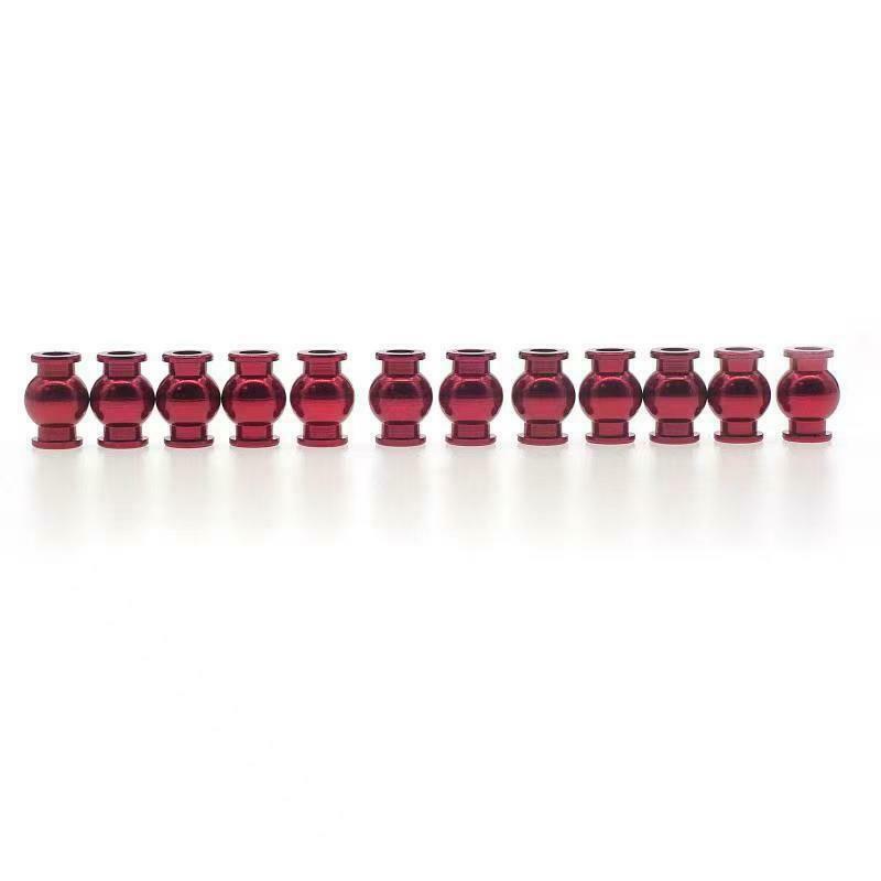 22 Pieces Aluminum Alloy Pivot Ball Head Kit for Arrma 1/10 4x4 Granite Mega