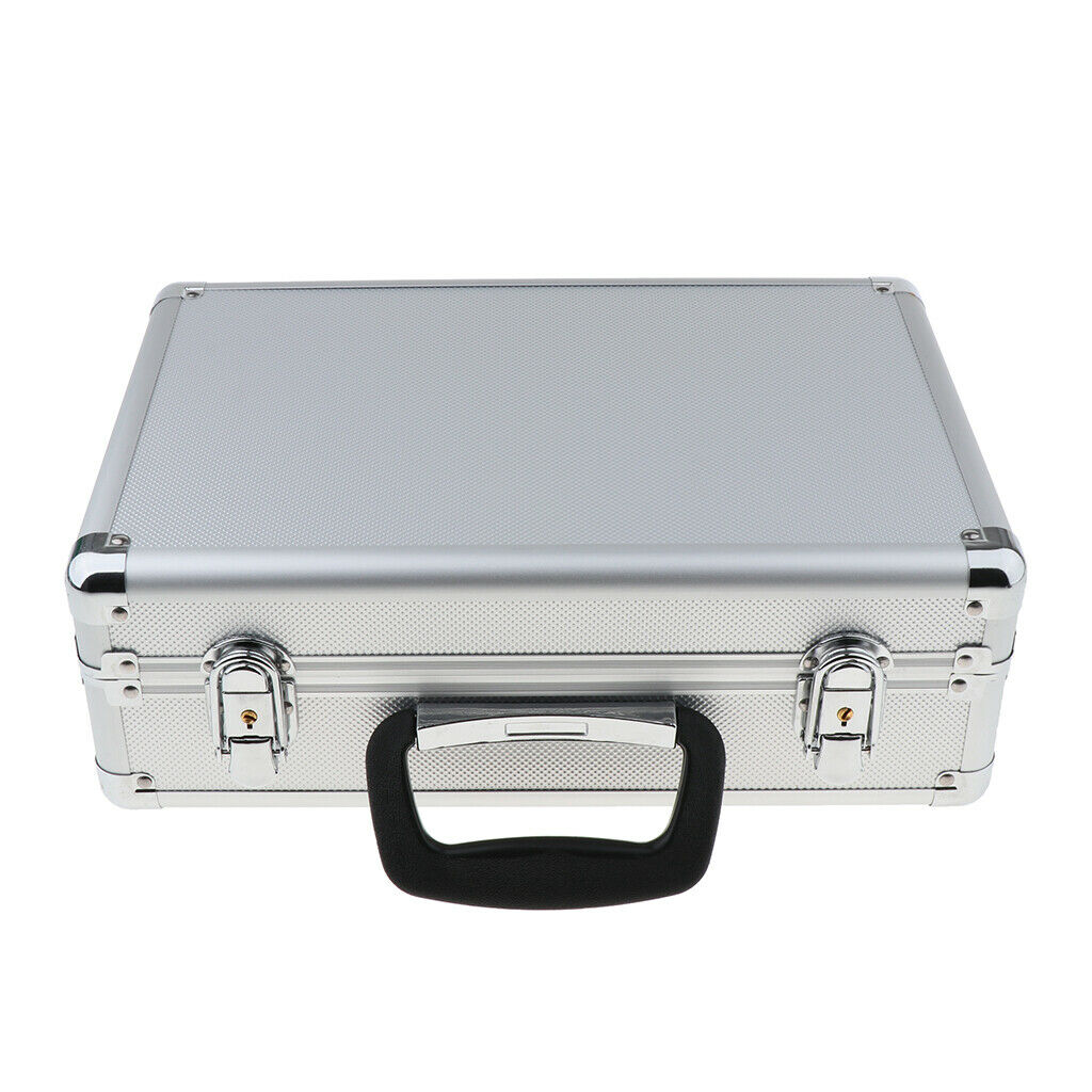 Metal Carrying Hard Case w/ Foam for JR FUTABA FLYSKY Transmitter Receiver