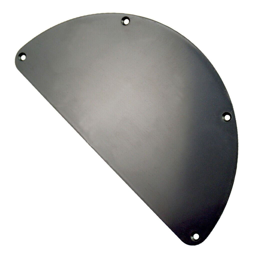 Electric guitar backplate backplate protection pickguard cavity cover-black