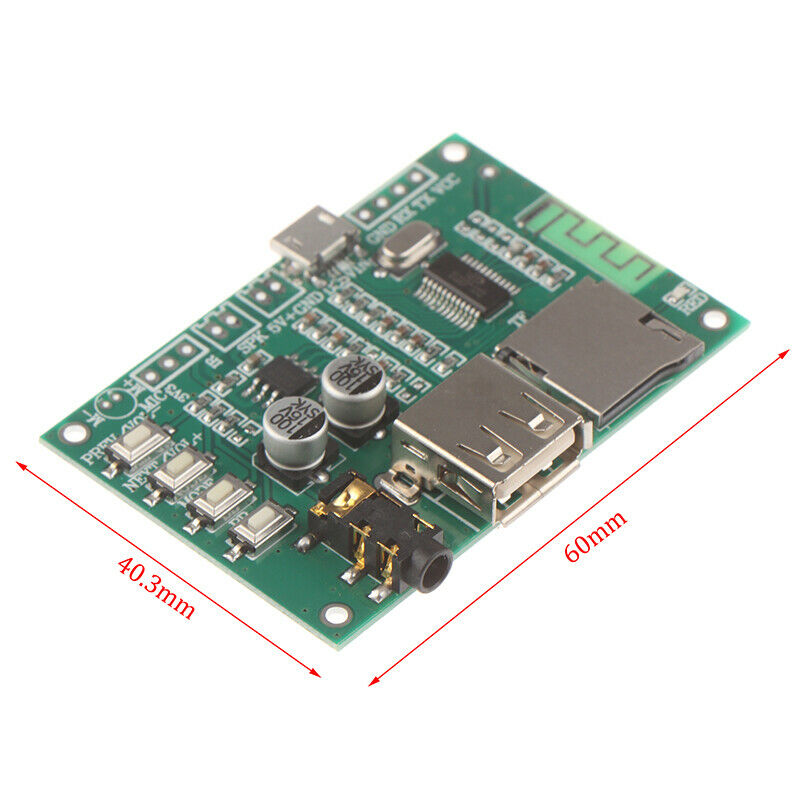 BT201 Dual Mode 5.0 Bluetooth Lossless Audio Power Amplifier Module Tf Ca.l8