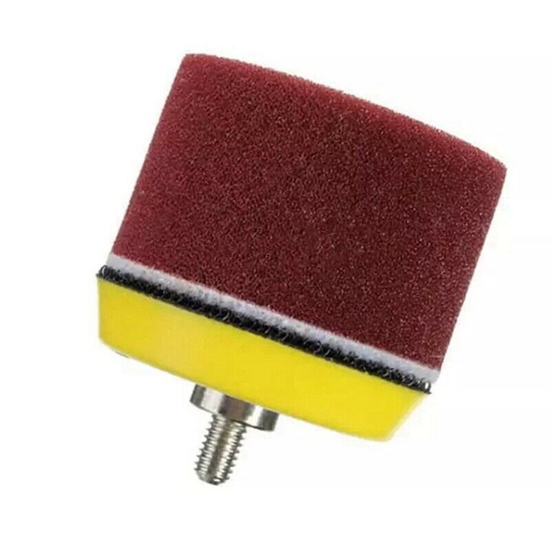 Car Polishing Sponge Plate Flat Wave Polishing Pad Sponge Wheel Set 2 Inch 16 X2
