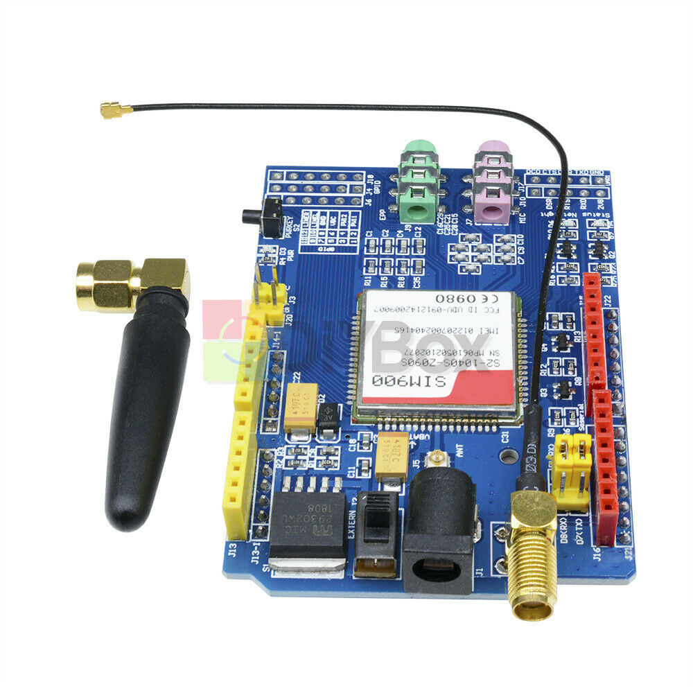 SIM900 850/900/1800/1900 MHz GPRS/GSM Development Board Module Kit For Arduino