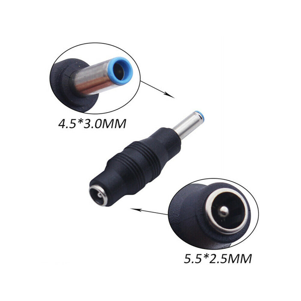 DC Power Adapter Connector Plug Jack Female 5.5x2.1mm Plug Male 4.5x3.0mm