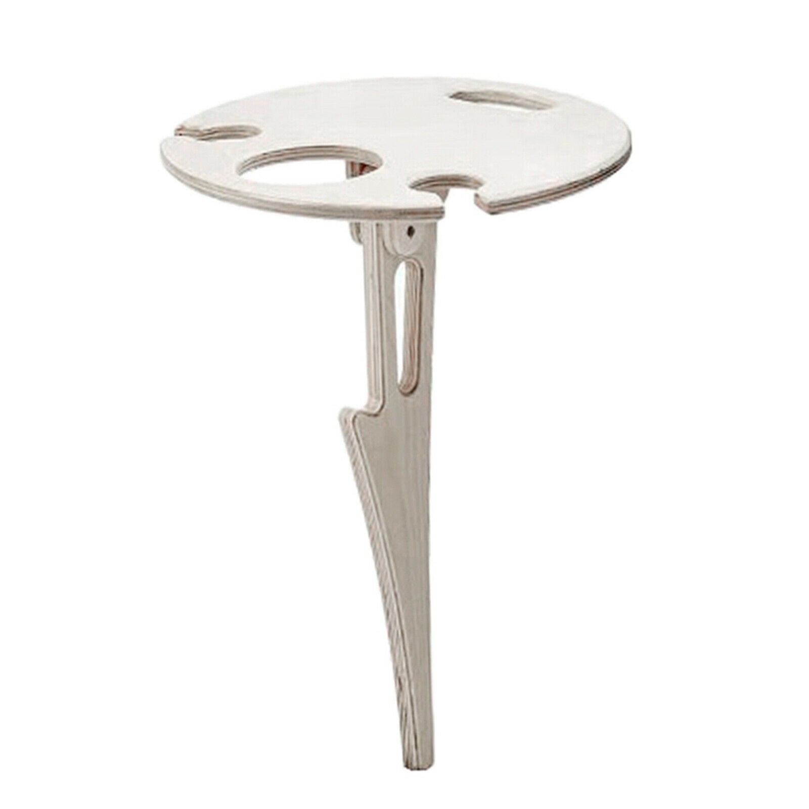 Folding Outdoor Wine Table BBQ Trip Wine Glass Bottles Holder for Beach Lawn