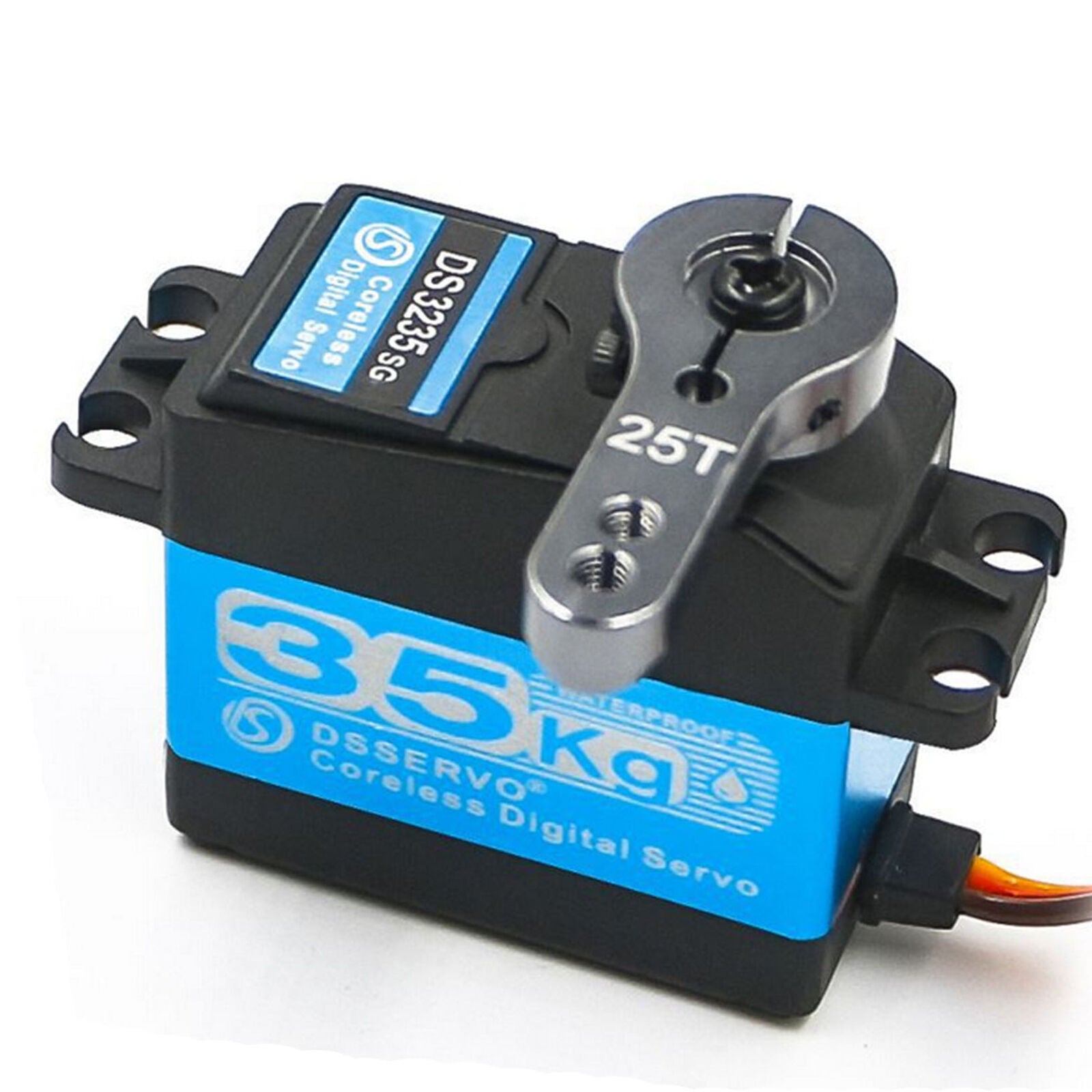 35kg High Torque Coreless Digital Servo Stainless Steel Gear Waterproof