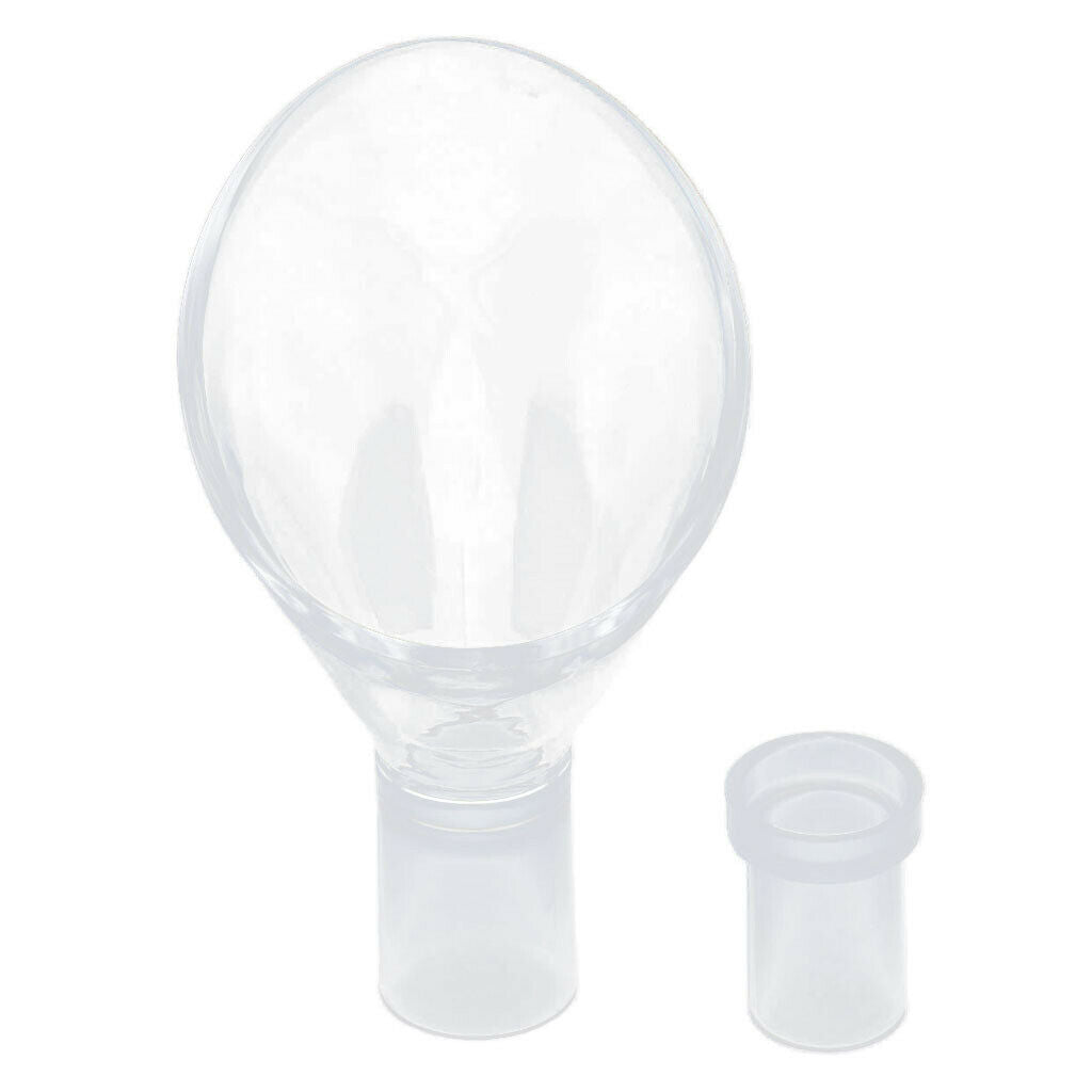 Pack of 4 Transparent Lily Pipe Aquariums Accessory For Fish Tank Parts