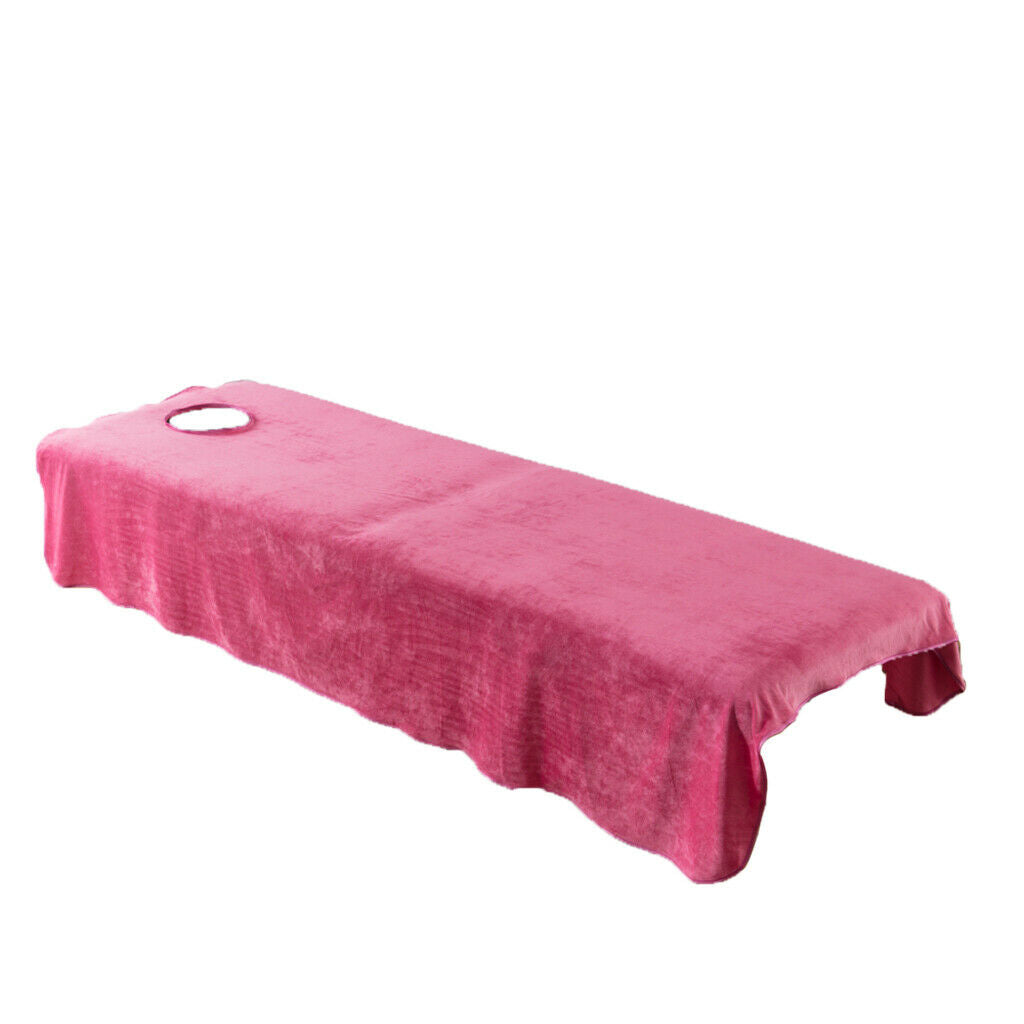 2pcs/set Soft Massage Table Sheets Cosmetic spa Bed Covers for Beauty Salon
