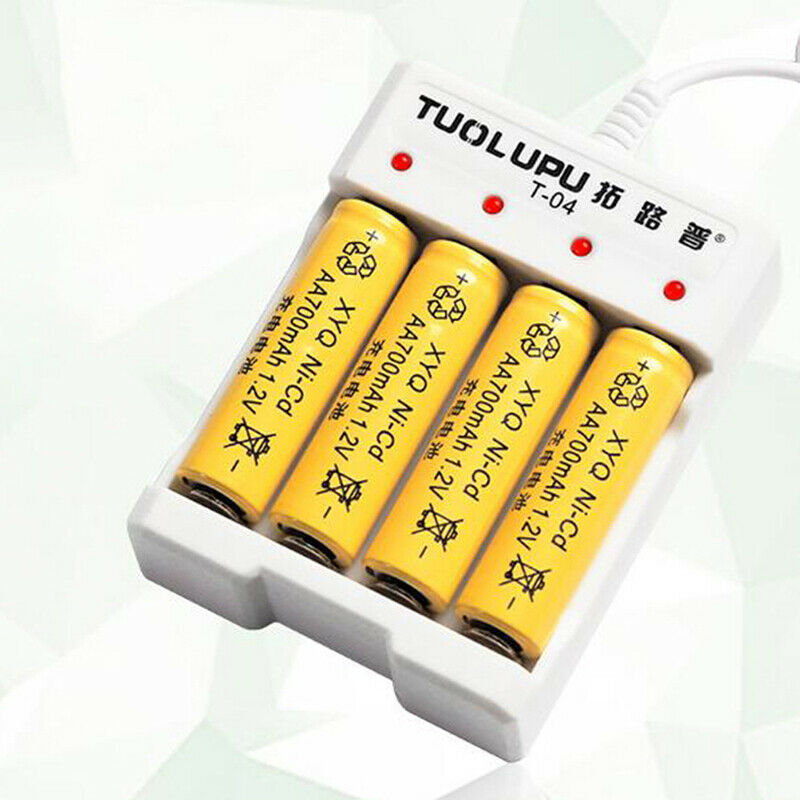 4 Slots USB Fast Charging Li-ion/Ni-MH Battery Charger for AA/AAA Batter .l8