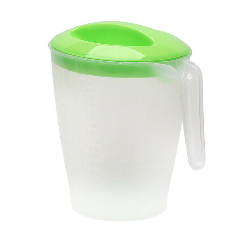 1000ML Plastic Graduated Measuring Cup water Jug with Cover Kitchen Bakin.l8