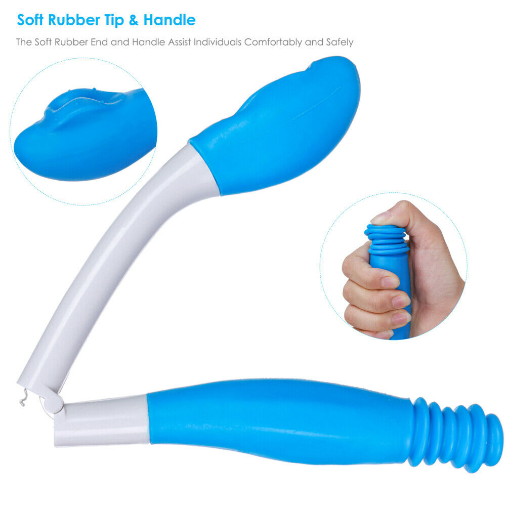 Toilet Aid Wiping Wand - Long Reach Hygienic Cleaning Aid, Extends Your Reach