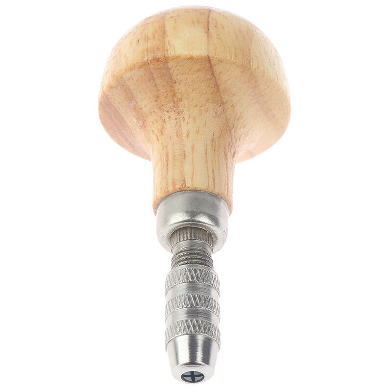 Jewelers Pin Vise Vice Wooden Handle Twisting Wire Wrapping Drill K.l8