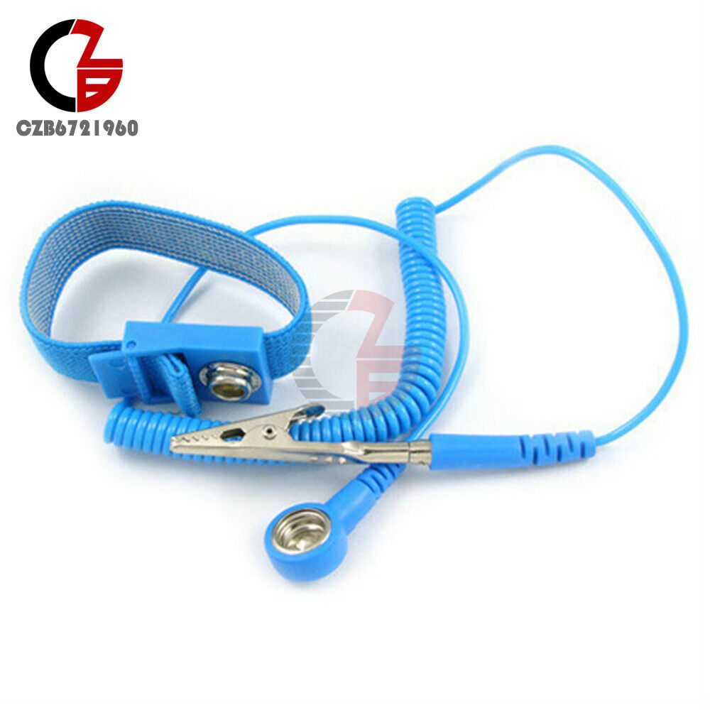5PCS Brand Anti Static ESD Wrist Strap Discharge Band Grounding Prevent Static