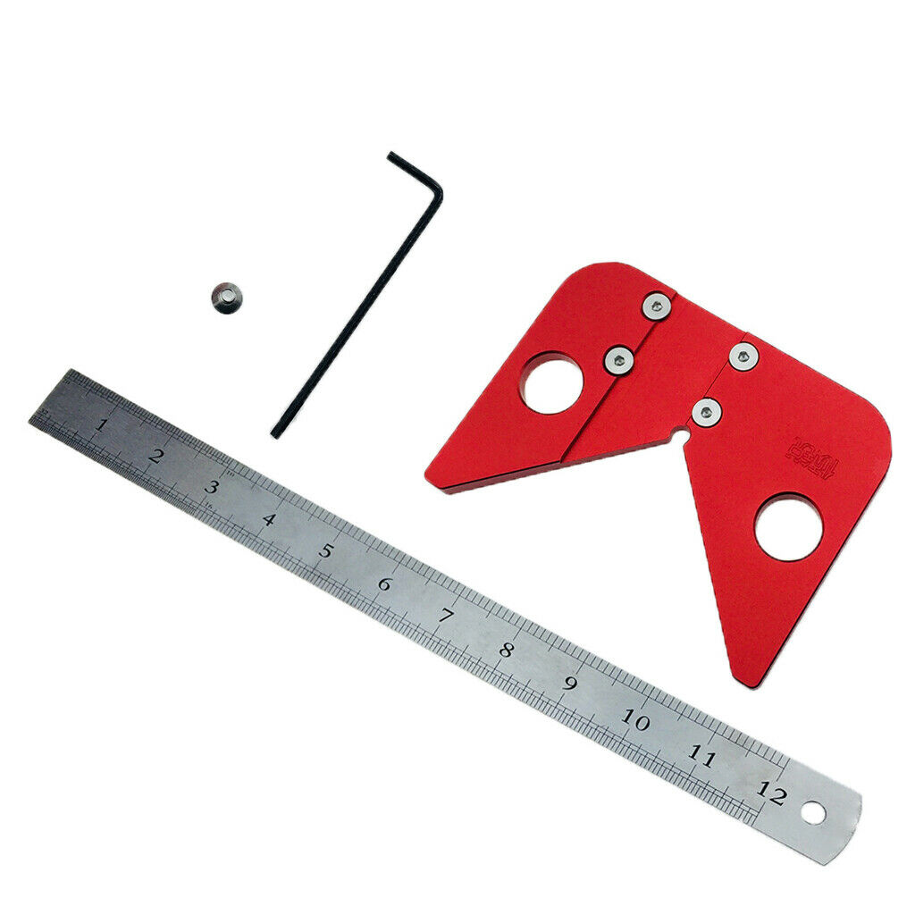 Wood Measuring Scribe Tools Center Point Finder Scriber Center Circle Ruler