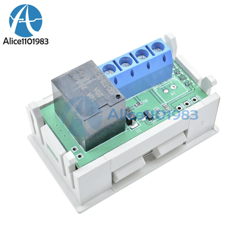 2X DC 12V Double LED Timing Time Delay Cycling 0-999s/min/h Relay Module Switch