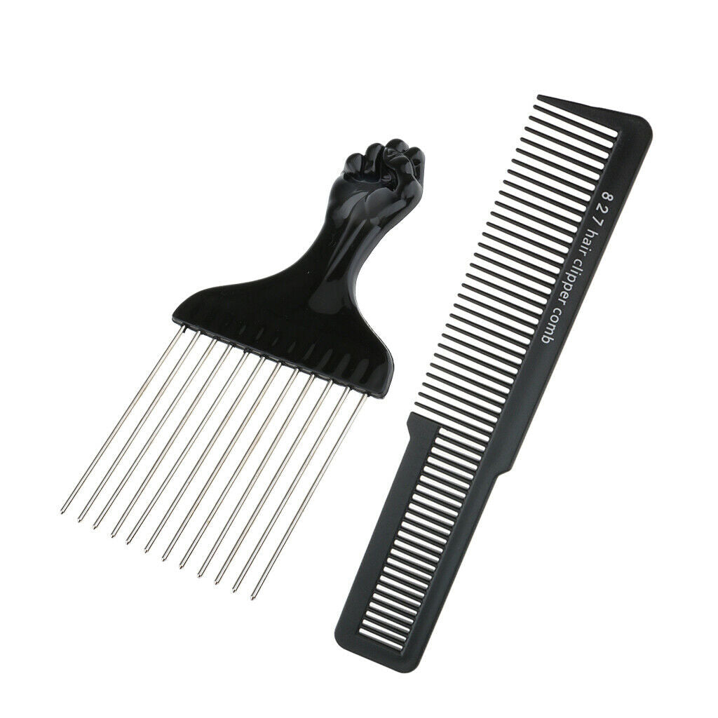 Professional Flat Hair Cutting Comb Medium Teeth Salon Hairdresser Accessory +