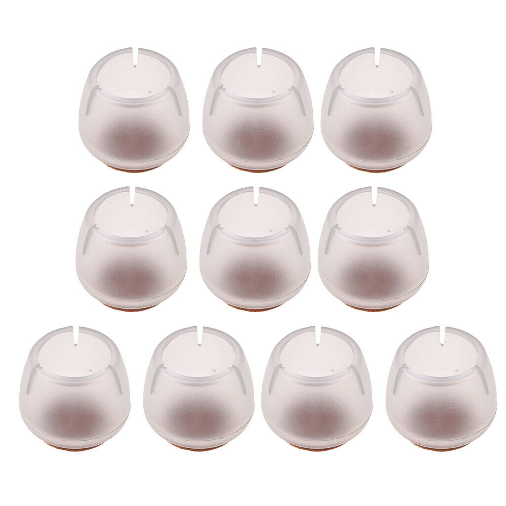 60PCS SKID-RESISTANCE CHAIR LEG CAPS RUBBER FURNITURE CABINET FEET CUPS ENDS