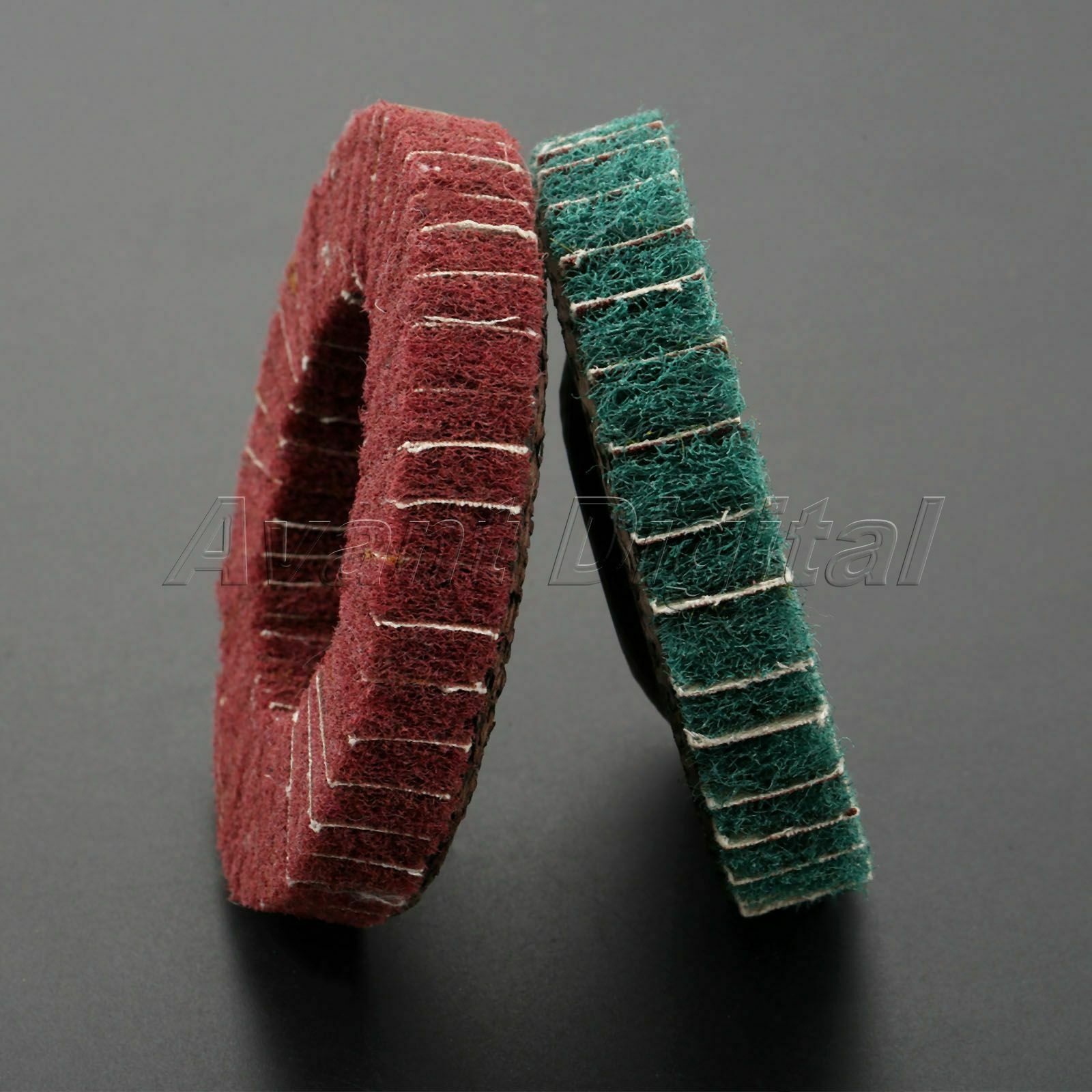 180# 320# Grit 100mm Flap Polishing Wheel Abrasive Buffing Metal Wood Plastic