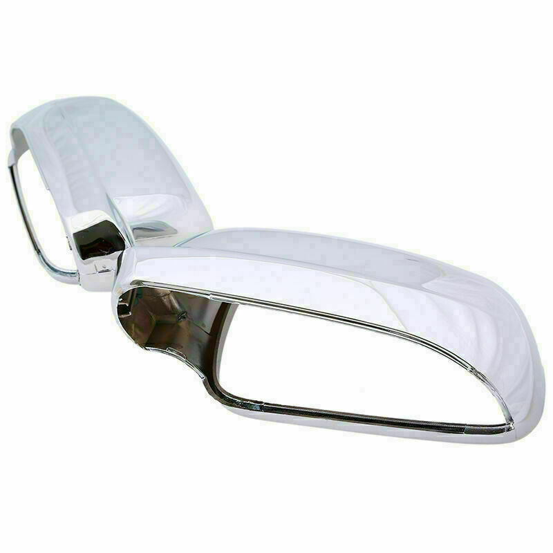 Pair Wing Rearview Mirror Cover Caps Fits VW Golf MK4 Jetta GTI Rabbit 1998-2004