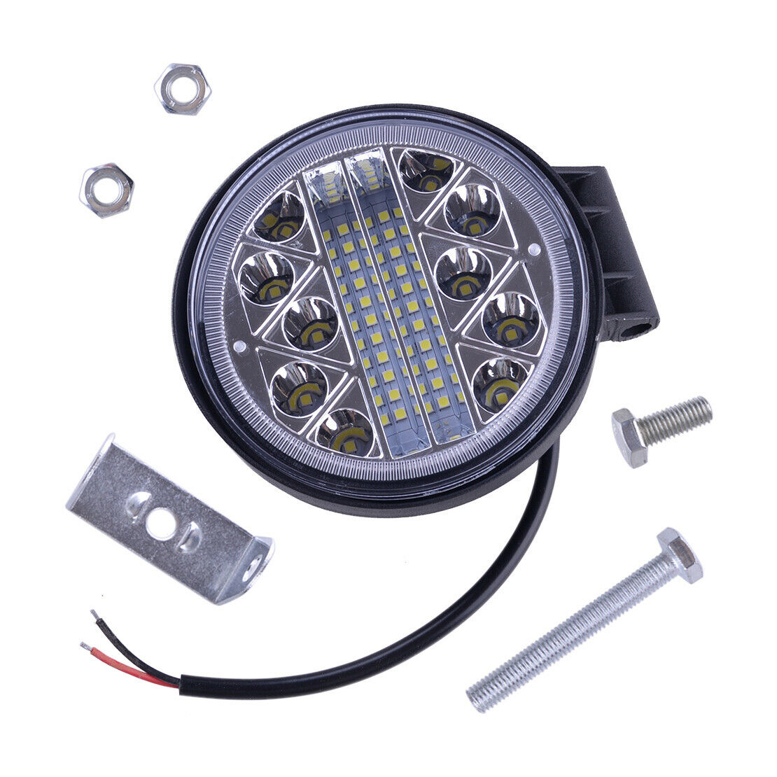 1Pcs 4inch LED Work Light Fog Driving Lamp Flood Spot Fit For Offroad Truck SUV