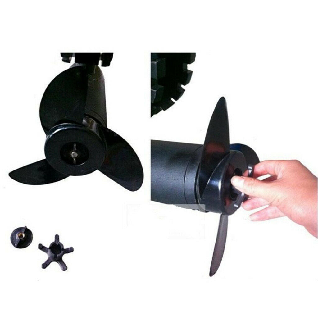 Three-blade Propeller for Electric/ Trolling Motors Marine Boat Parts