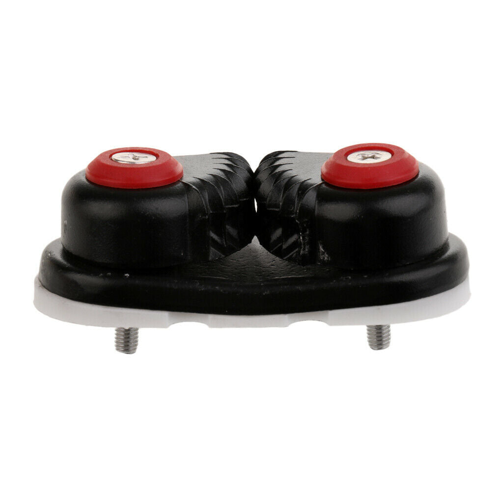 Plastic Sailboat Cam Cleat for Dia. 10-14mm Rope Kayak Marine Service Tool