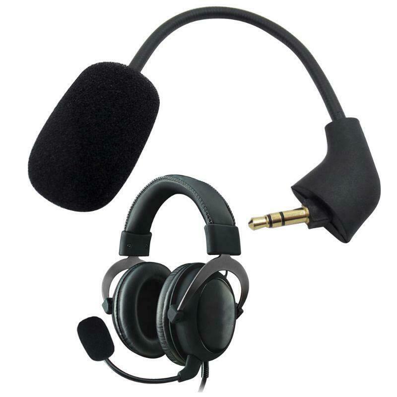 Replacement Game Mic 3.5 Mm Microphone for Hyperx II Gaming Headsets Headphones