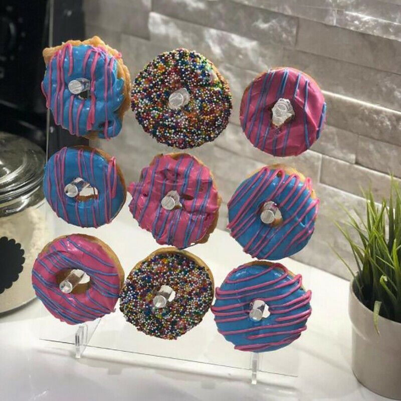 Donut Wall Display Donut stand for Parties Clear Acrylic Doughnut Board S WL SJ
