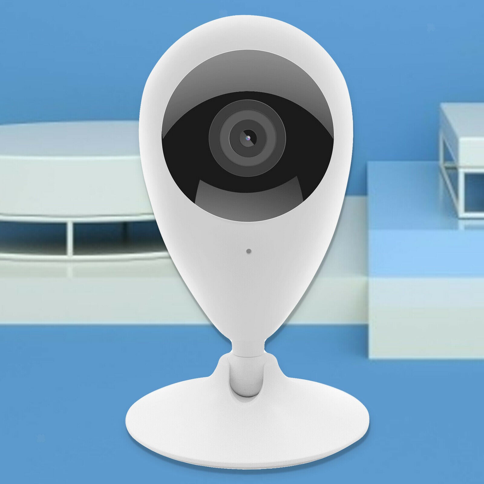 WiFi Camera 1080P Cloud IP Camera Baby Monitor Auto-Cruise CCTV Plug-UK