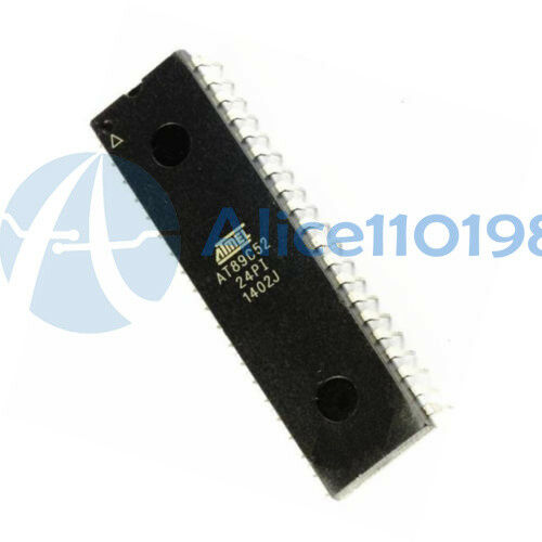 5PCS IC AT89C52-24PC AT89C52-24PI DIP-40 ATMEL NEW