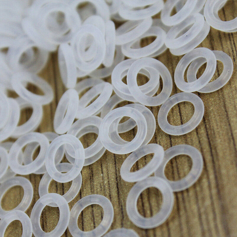 120Pcs White Rubber O-Ring Keycap For Cherry MX Switch keyboard Dampers Tools