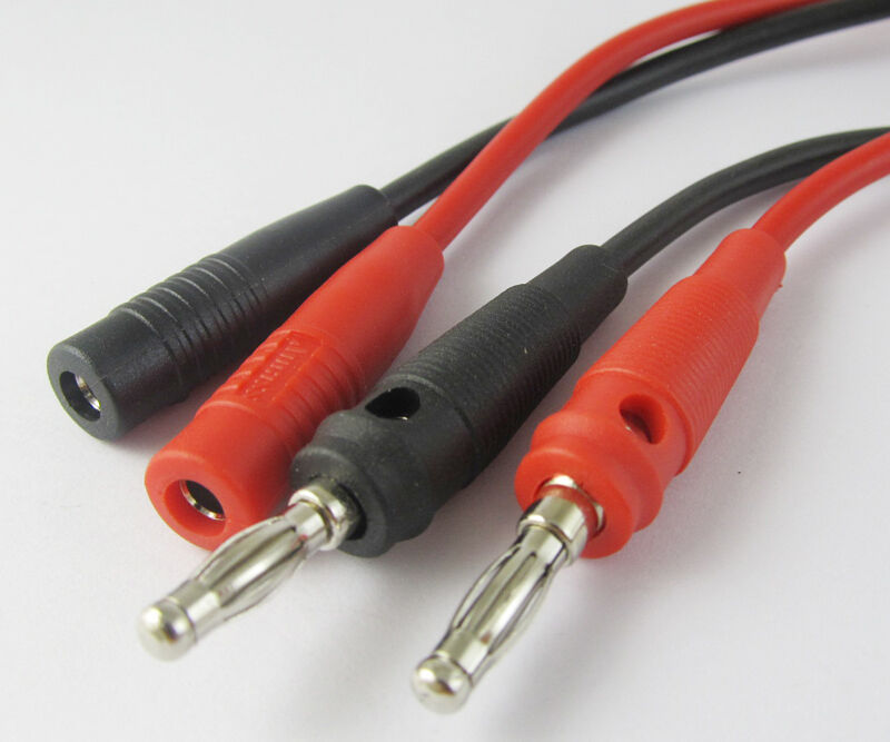 5 pairs High Quality Copper Banana Plug Male to Banana Jack Test Cable 2 Colors
