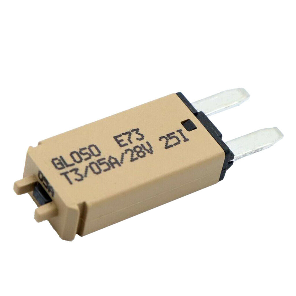 12V-24V Automotive Car Boat Circuit Breaker Small Blade Fuse Resettable 5A