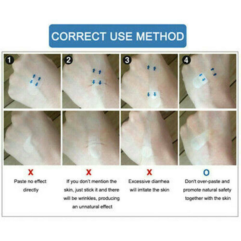 40Pcs V Face Shape Stickers Face Lift Up Fast Work Maker Chin Tape Makeup Tools